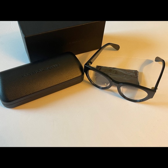 NWT Alexander McQueen Unisex Optical Eyeglasses - Picture 5 of 8